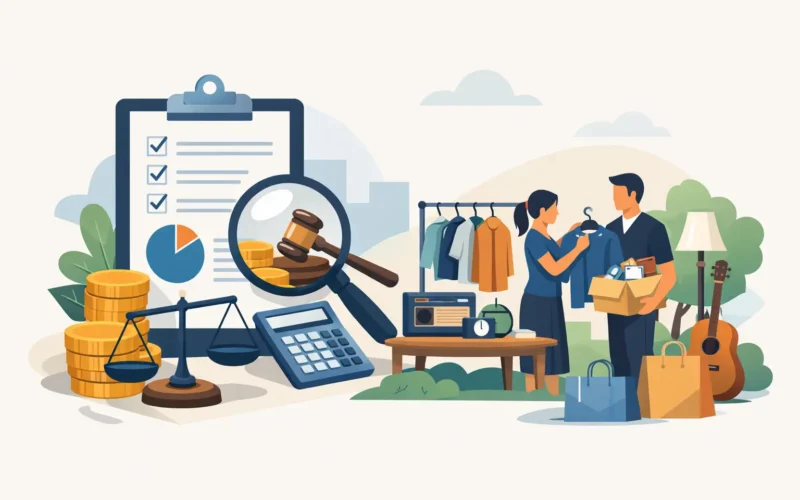 Guida fiscalità mercatino usato: cosa sapere