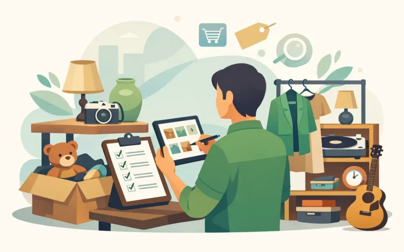 Guida inventario mercatino dell’usato