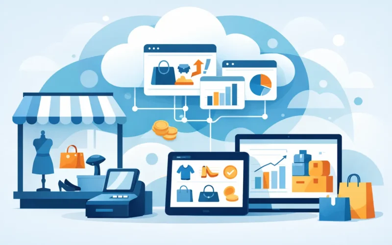 Software cloud conto vendita per il tuo negozio