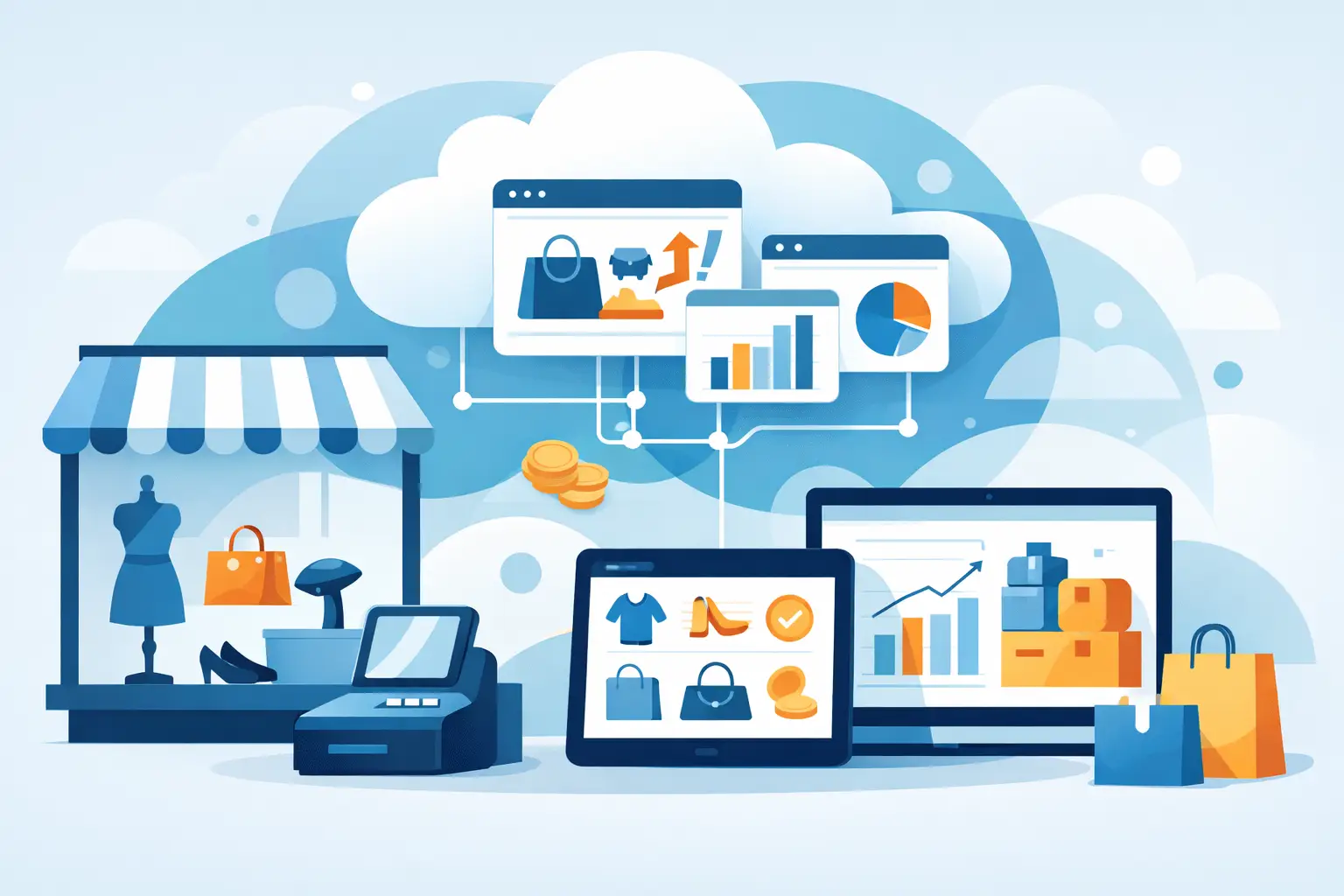 Software cloud conto vendita per il tuo negozio