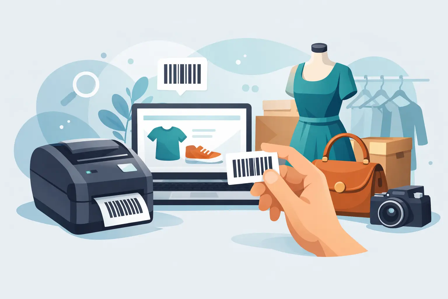 Come stampare etichette barcode per l’usato