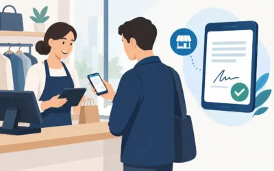 Come funziona il mandato digitale in negozio
