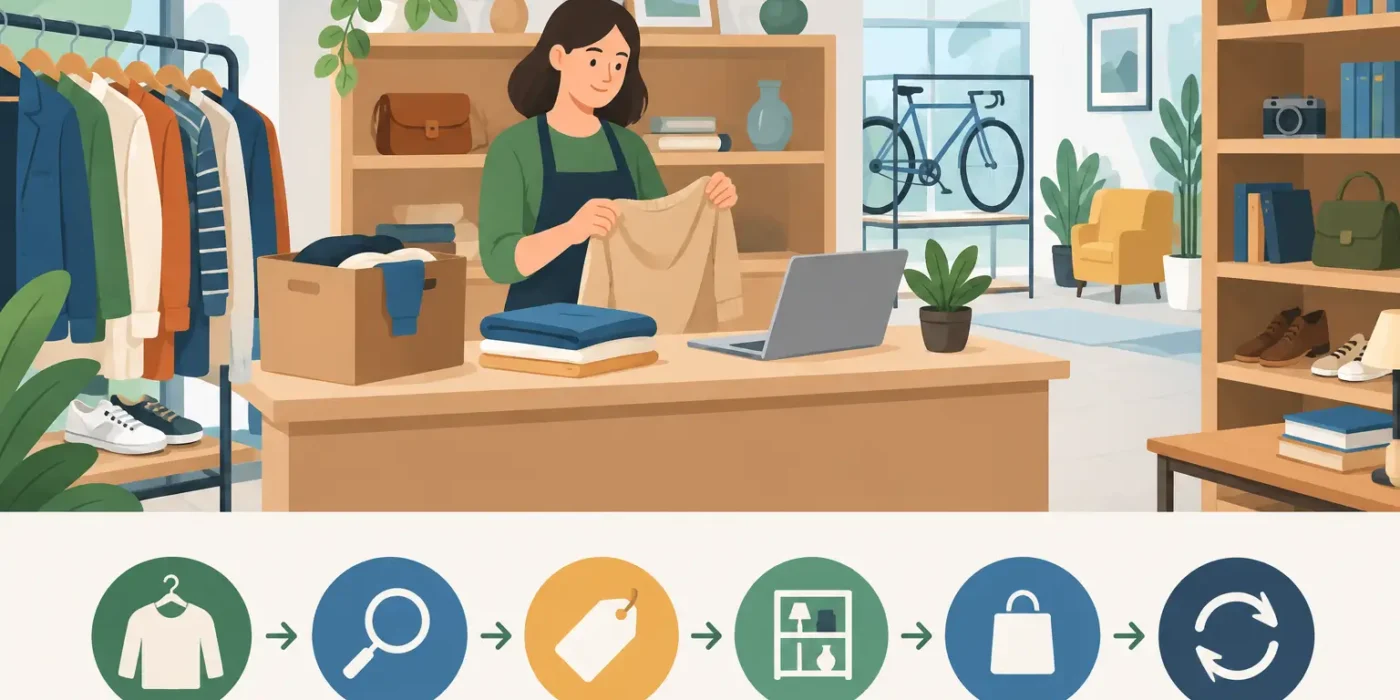 6 processi per un negozio usato efficiente